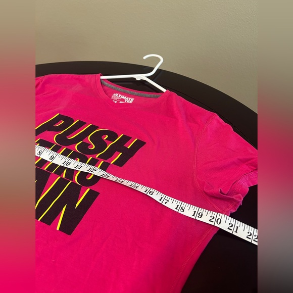 Adidas Women’s Pink Graphic T-Shirt - Picture 3 of 5